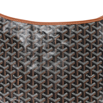 Goyard Goyardine Boheme Hobo Black Gold 9 of 11
