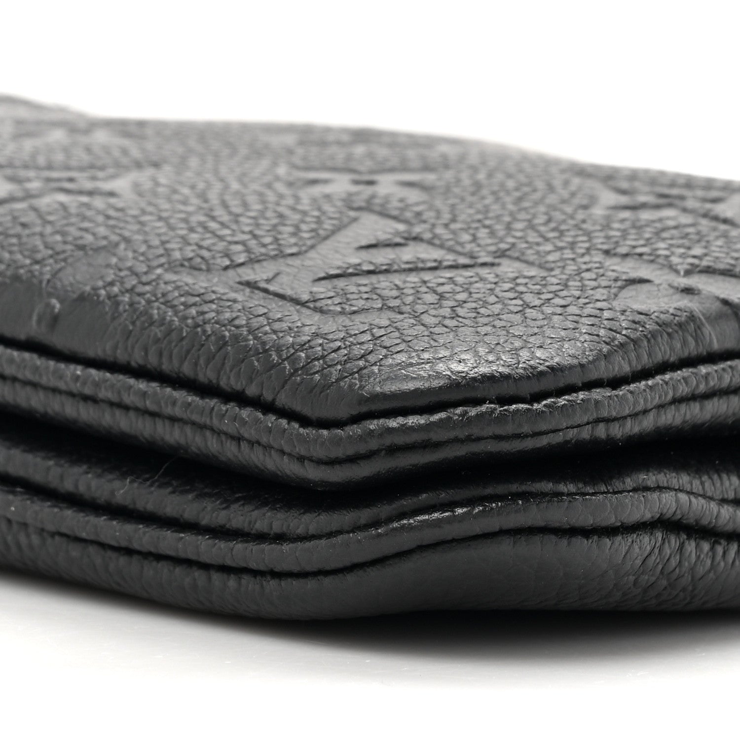 Louis Vuitton Empreinte Double Zip Pochette Black 9 of 10