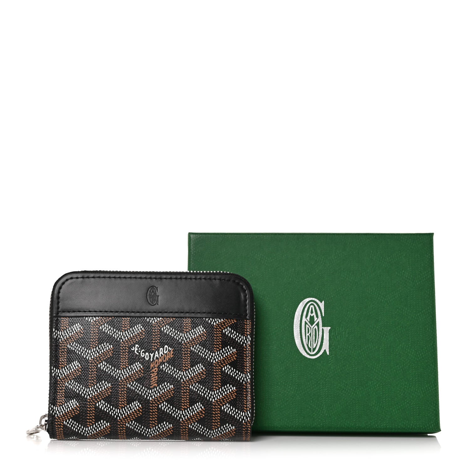 Goyard Goyardine Matignon PM Wallet Black 9 of 9