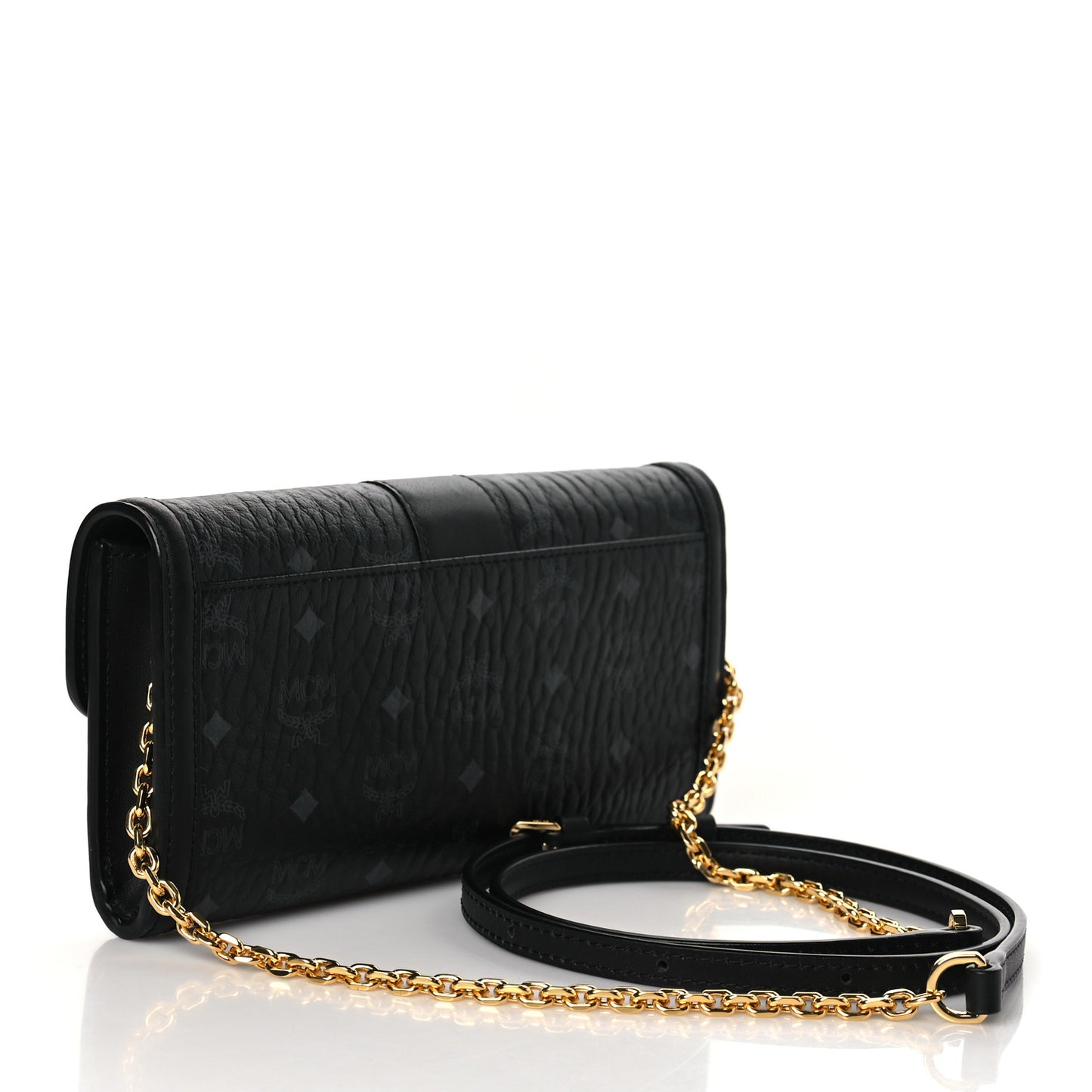 Visetos Large Tracy Chain Wallet Black