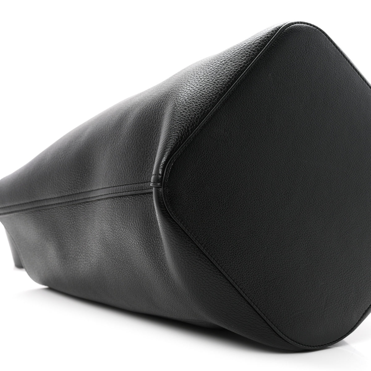 Loewe Soft Grained Calfskin Large Pebble Bucket Bag Black 9 of 10