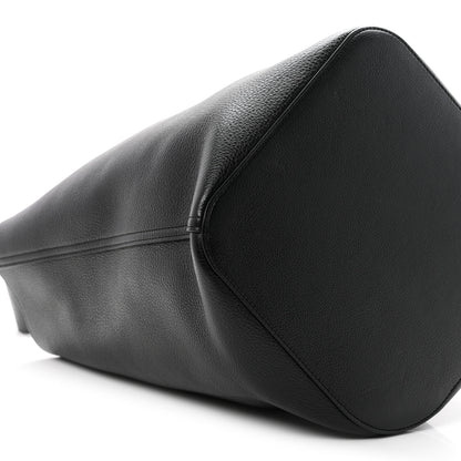 Loewe Soft Grained Calfskin Large Pebble Bucket Bag Black 9 of 10