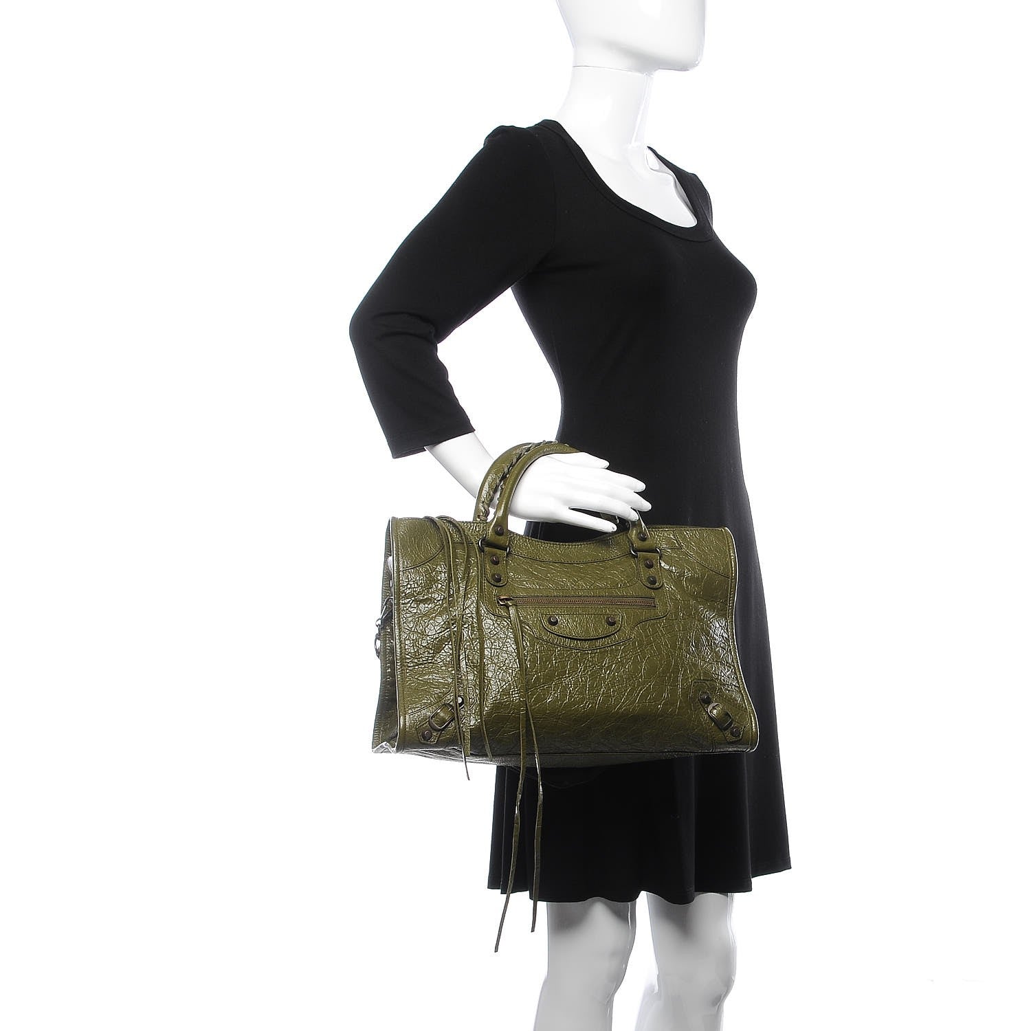 Balenciaga Chevré Classic Hardware City Vert Veronese 3 of 8