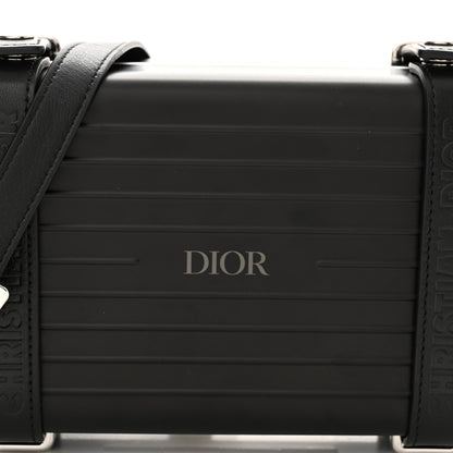 Christian Dior X RIMOWA Aluminum Personal Clutch On Strap Black 8 of 10
