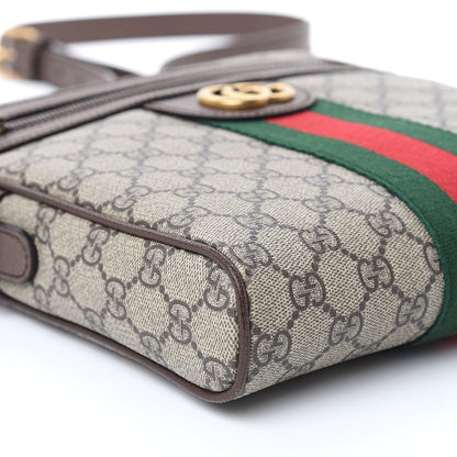 Gucci GG Supreme Monogram Web Small Ophidia Messenger Bag Brown 9 of 10