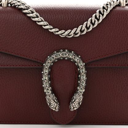 Gucci Dollar Calfskin Crystal Mini Dionysus Shoulder Bag Vintage Bordeaux 8 of 12