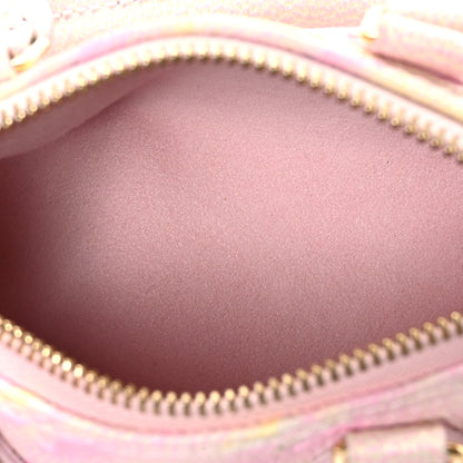 Louis Vuitton Empreinte Monogram Summer Stardust Nano Speedy Pink 5 of 9