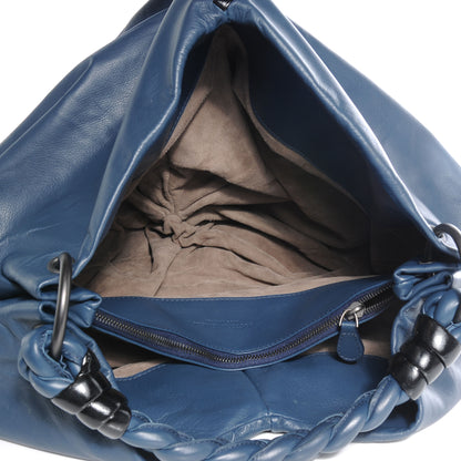Bottega Veneta Lambskin Aquilone Large Hobo China 5 of 8