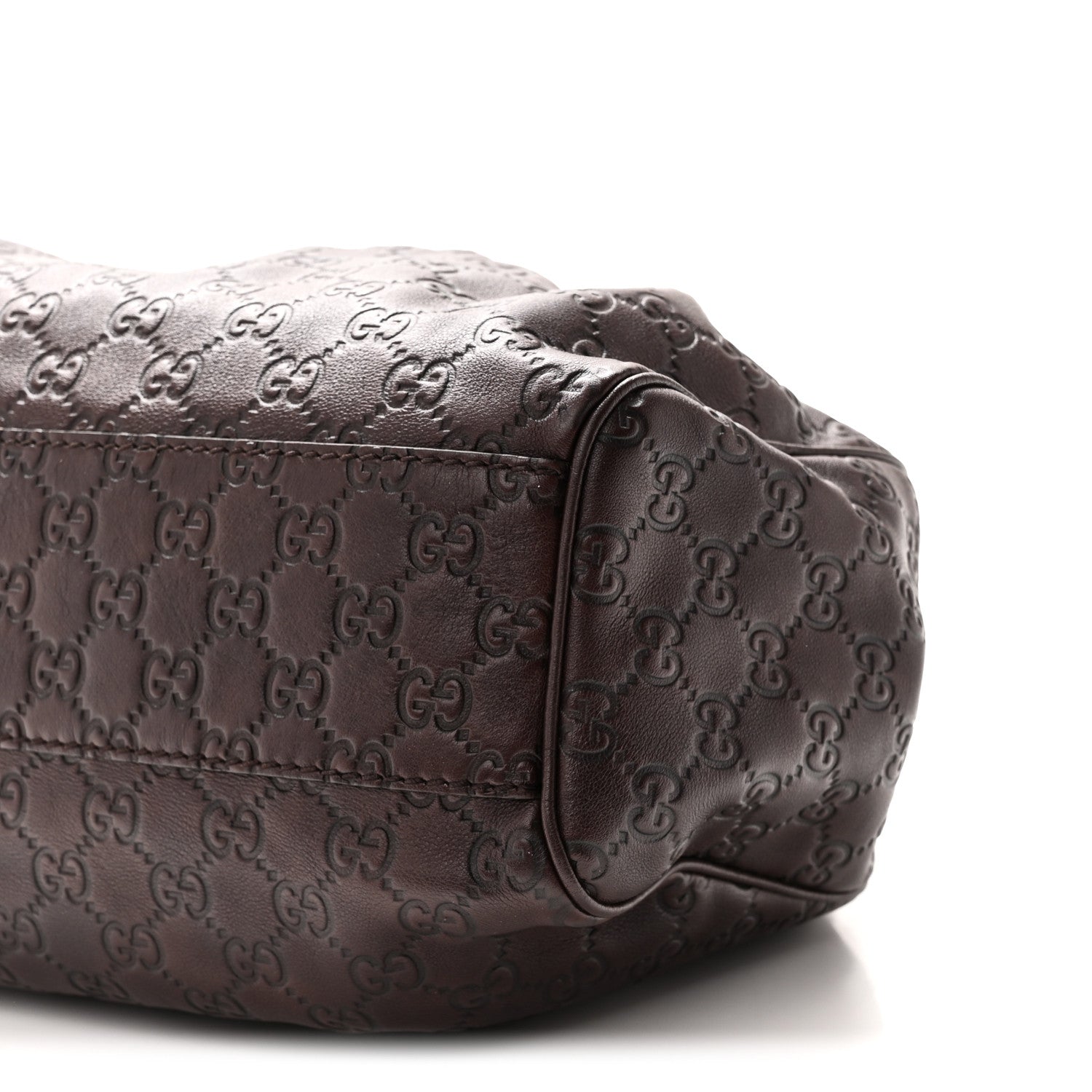 Gucci Guccissima Medium Sukey Tote Chocolate 10 of 10