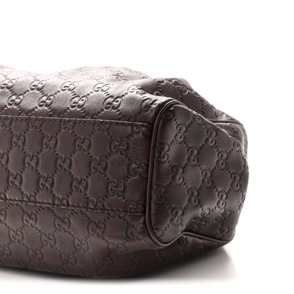 Gucci Guccissima Medium Sukey Tote Chocolate 10 of 10
