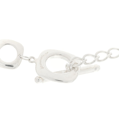 Tiffany Sterling Silver Cushion Square Link Choker Necklace 3 of 3