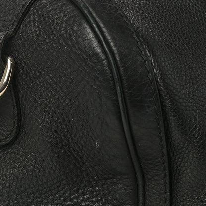 Gucci Calfskin Vintage Web Medium Boston Black 14 of 15