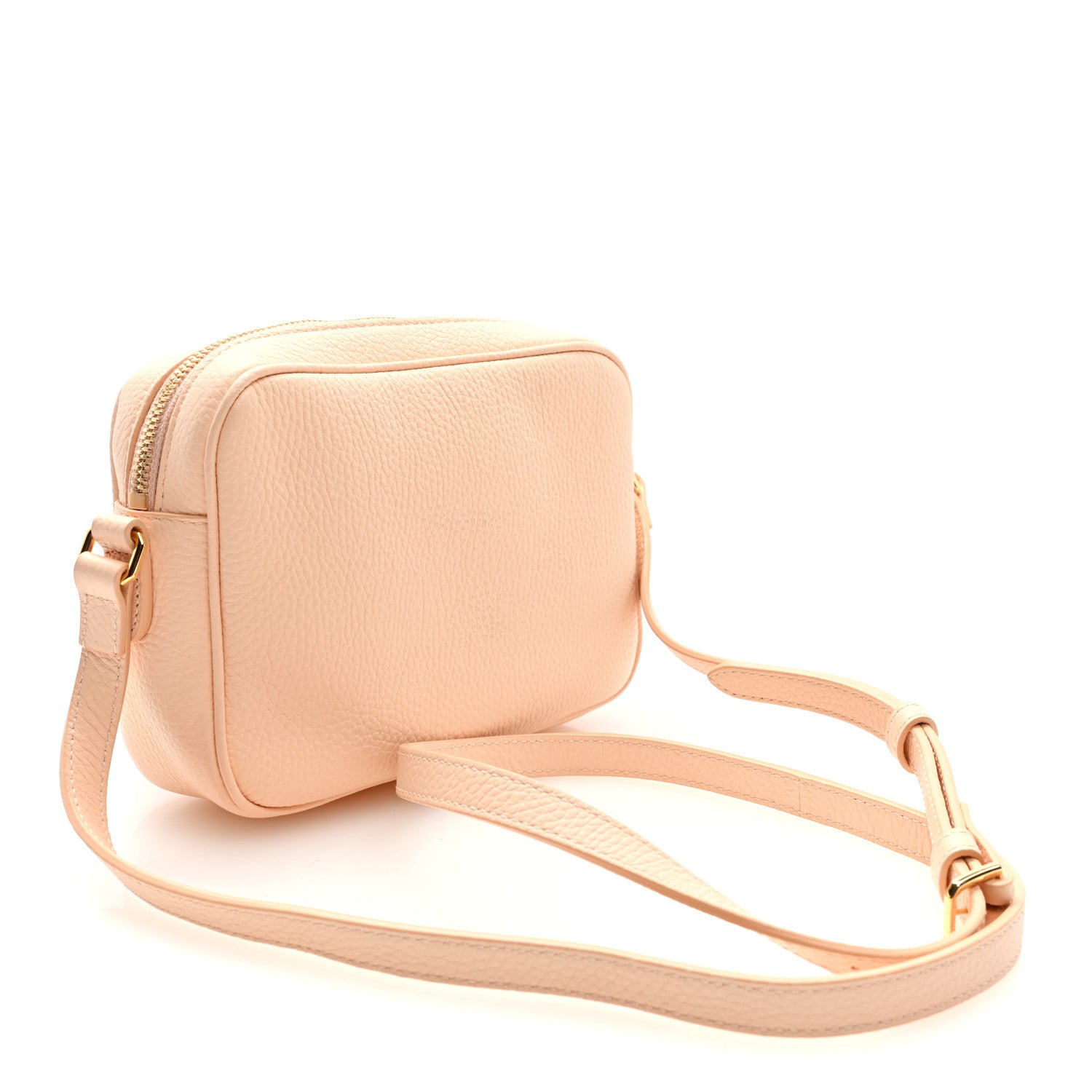 Burberry Grained Calfskin Small Camera Bag Peach Pink 1792142
