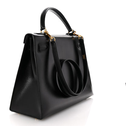 Hermes Box Kelly Sellier 32 Black 3 of 10