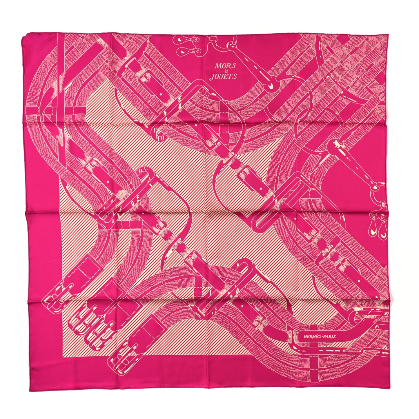 Silk Mors A Jouets Chemise Scarf 90 Petunia Creme