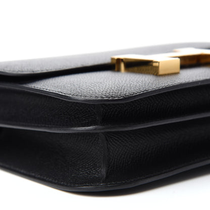 Hermes Epsom Constance 18 Black 6 of 11