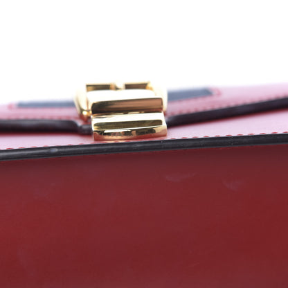 Gucci Calfskin Mini Sylvie Chain Shoulder Bag Hibiscus Red 10 of 14