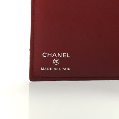 Chanel Caviar Quilted Passport Holder Red 6 of 8