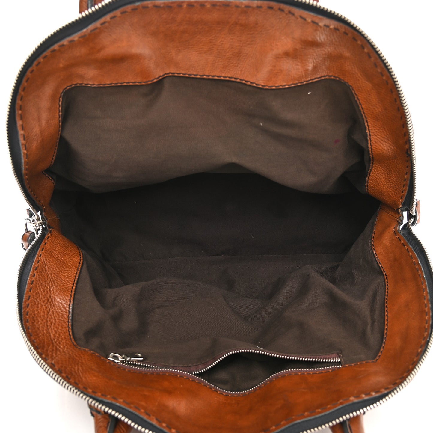 Calfskin Edith Dome Bowler Muscade