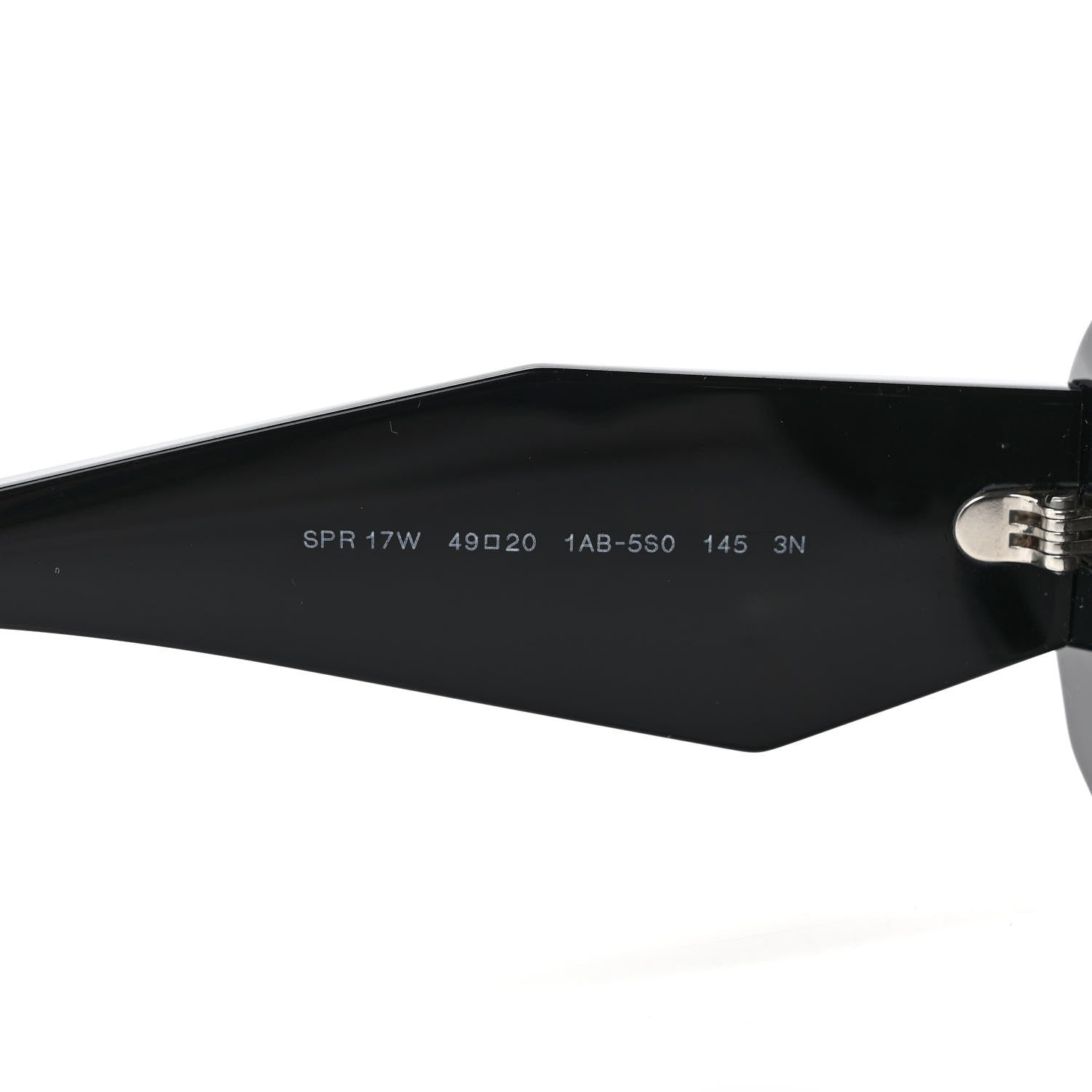 Prada Sunglasses SPR 17W Black 7 of 7