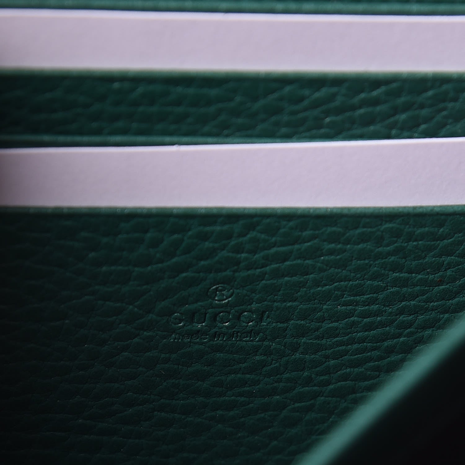 Gucci Calfskin Mini Dionysus Chain Wallet Emerald 5 of 10