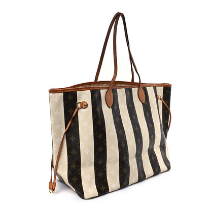 Louis Vuitton Monogram Rayures Neverfull GM 2 of 12