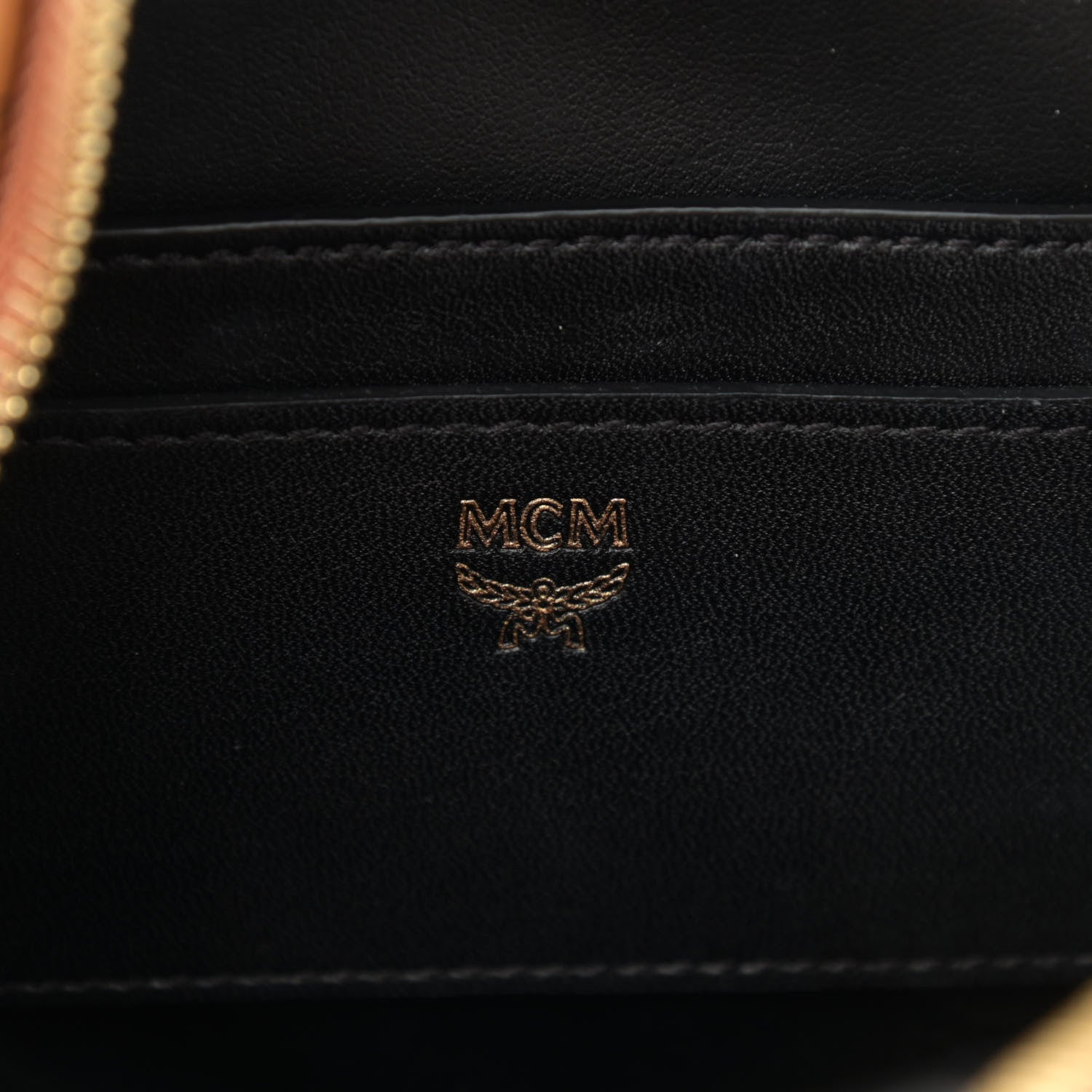 MCM Visetos Side Stud X-Mini Stark Backpack Cognac 6 of 10