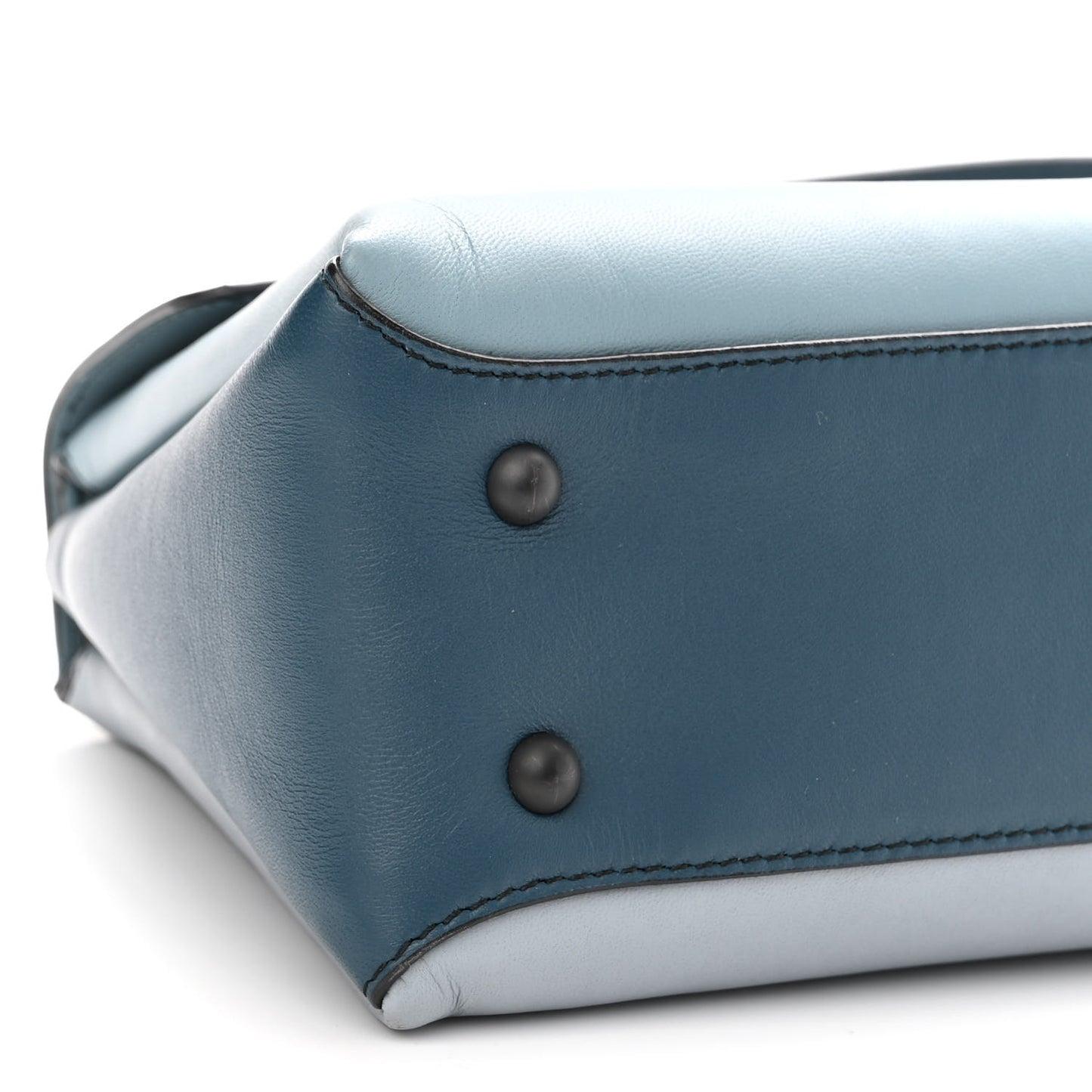 Nappa Small Piazza Bag Blue