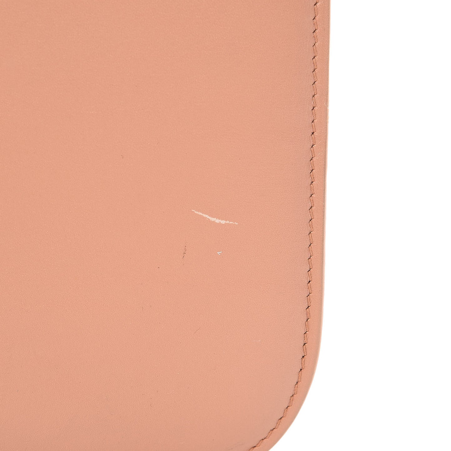 Box Calfskin Medium Classic Box Flap Bag Nude