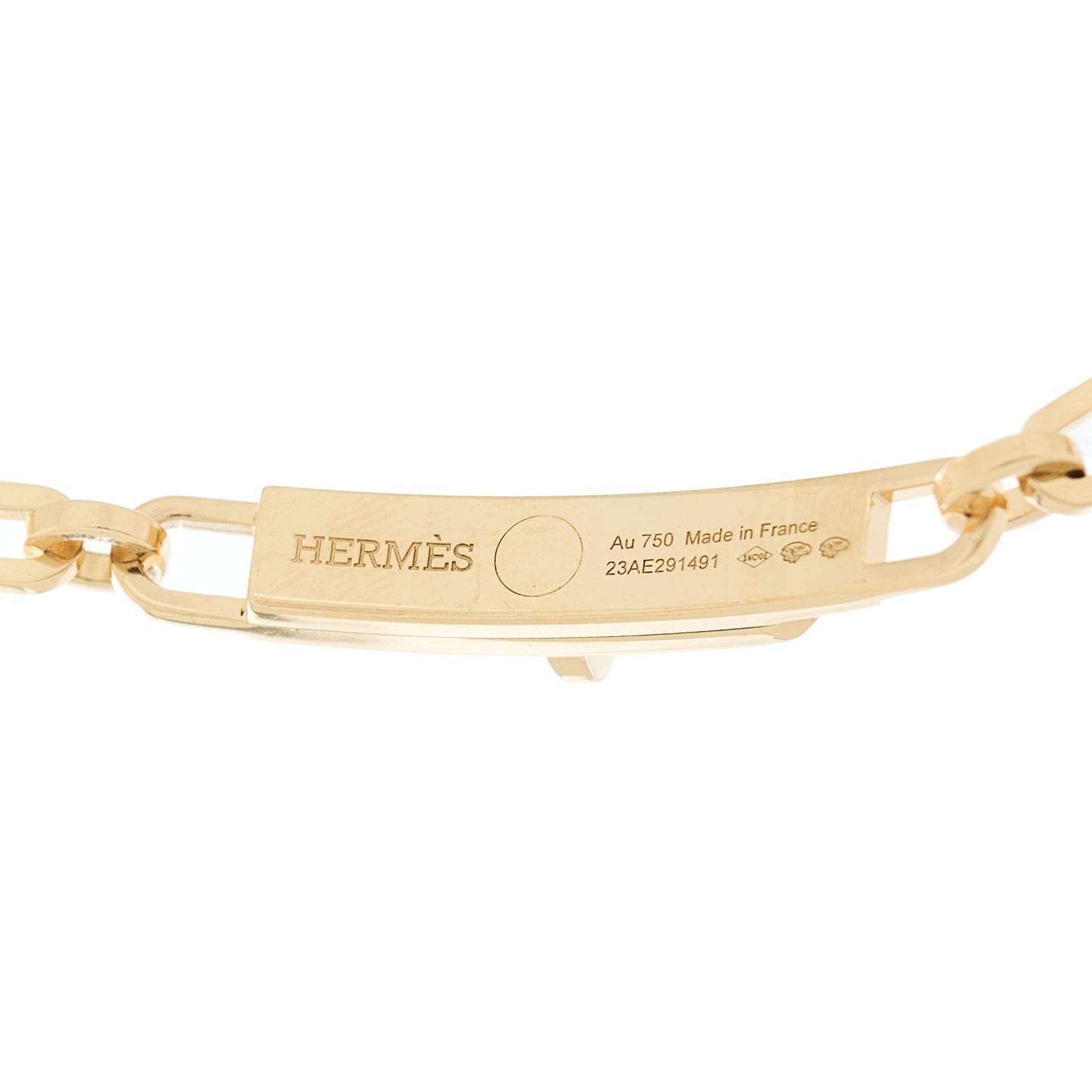 18K Yellow Gold Diamond Pave Kelly Chaine Choker Necklace