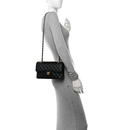 Chanel Caviar Quilted Small Double Flap Black 2 of 11