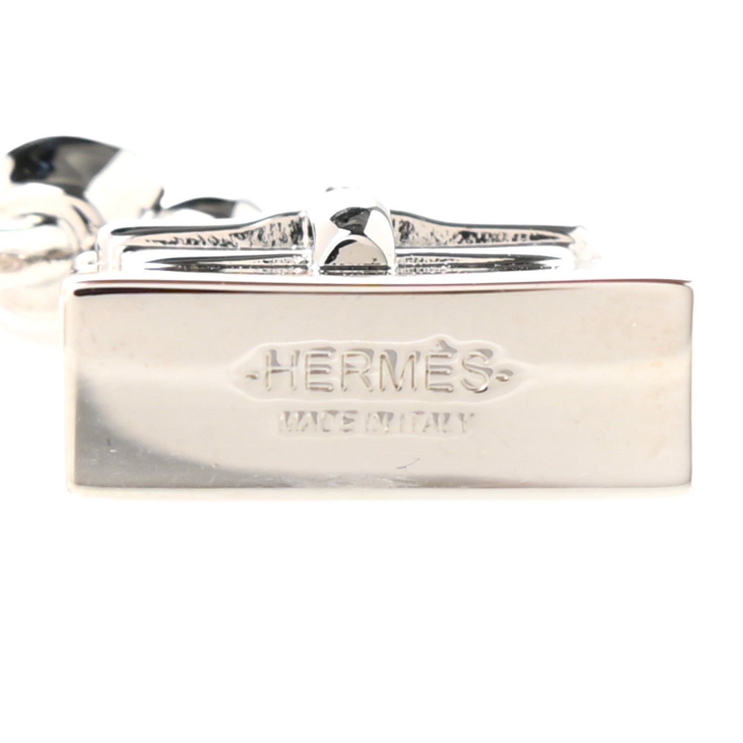 Hermes Palladium Mini Kelly Twilly Ring 3 of 4
