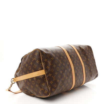 Louis Vuitton Monogram Keepall Bandouliere 55 3 of 12