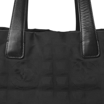 Chanel Nylon Large Travel Tote Black 16 of 16