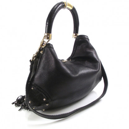 Gucci Leather INDY Bag Black 3 of 9