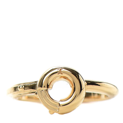 Louis Vuitton LV And Me Letter O Ring 53 6.5 Gold 1 of 6