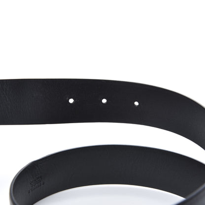 Chanel Glazed Lambskin CC Belt 80 32 Black 3 of 5