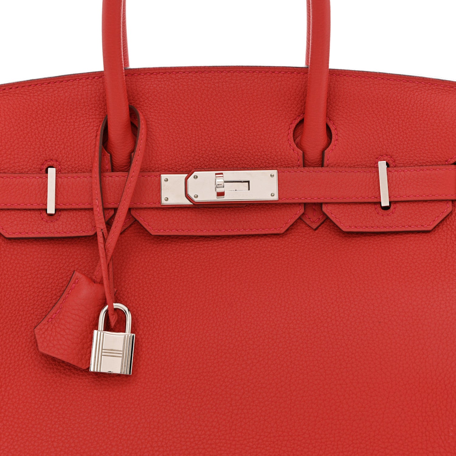 Hermes Togo Birkin 30 Geranium 8 of 12