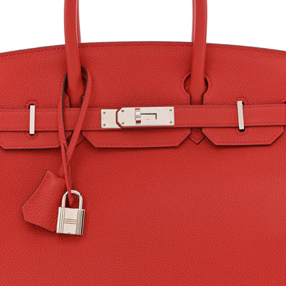 Hermes Togo Birkin 30 Geranium 8 of 12
