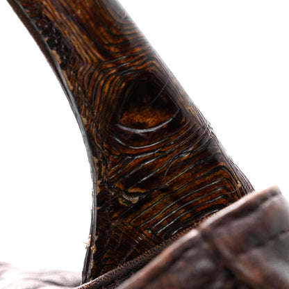 Fendi Zucca Nappa Nuvolata Vitello Tortuga Small Spy Tobacco Moro 13 of 15