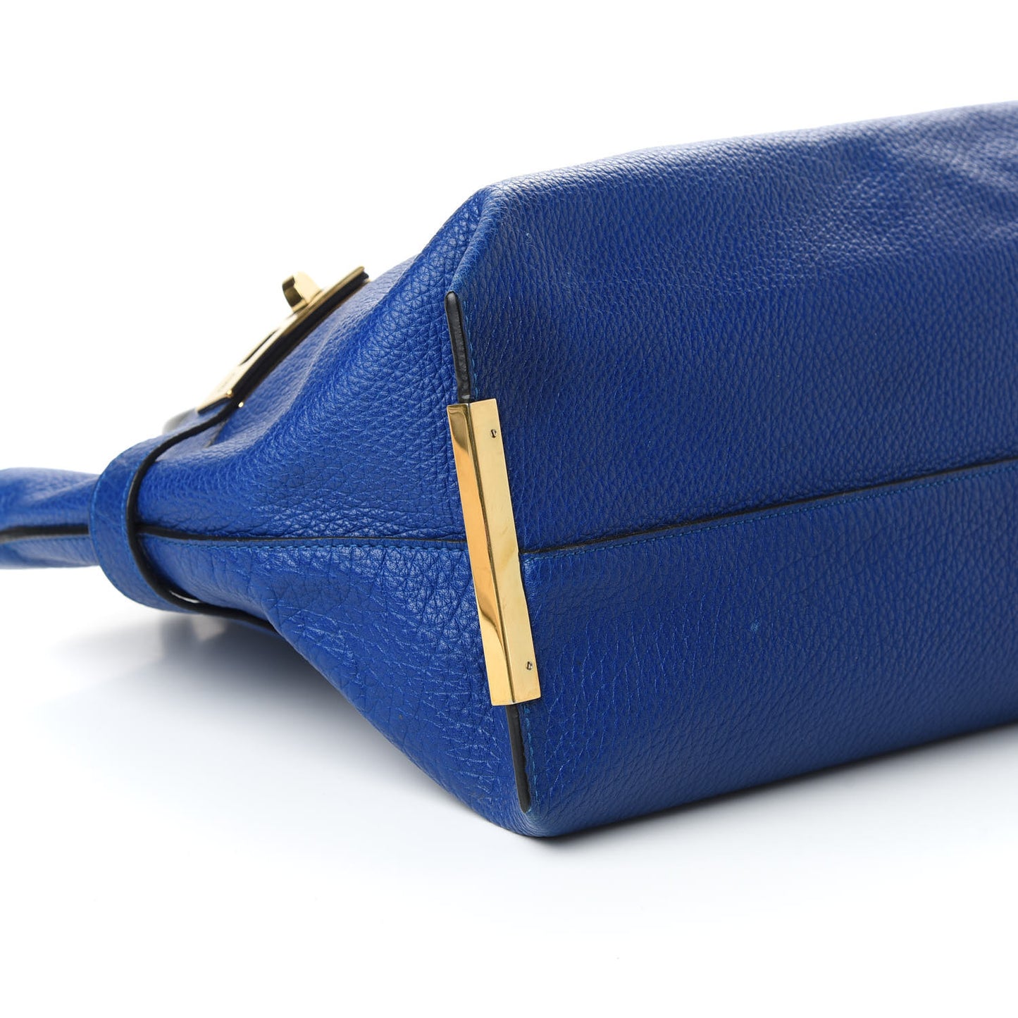 Calfskin Large Charlotte Tote Majesty Blue