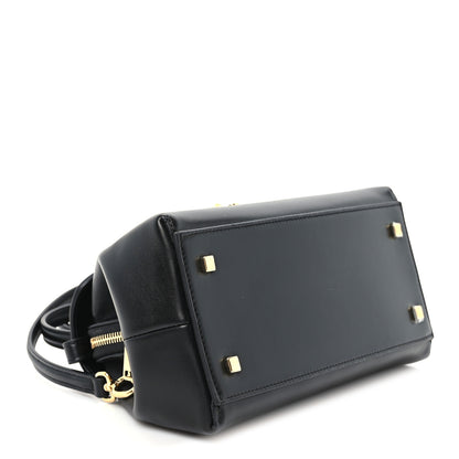 Celine Shiny Calfskin Small Flair Bag Black 3 of 9