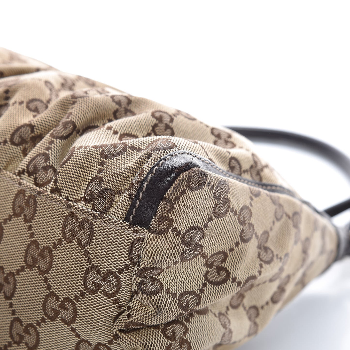 Monogram Small D Gold Hobo Brown