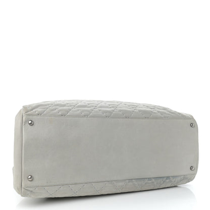 Chanel Iridescent Calfskin Large Just Mademoiselle Grey 4 of 10