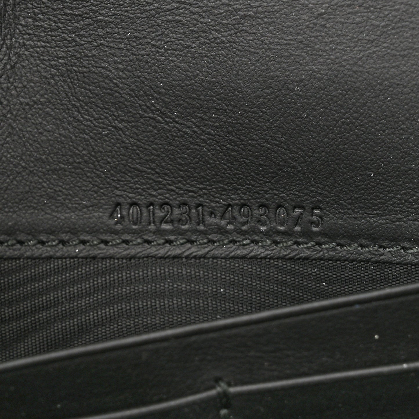 GG Supreme Monogram Mini Dionysus Chain Wallet Beige Black