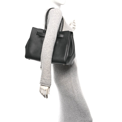 Balenciaga Smooth Calfskin Medium Bel Air Carry All Bag Black 2 of 10