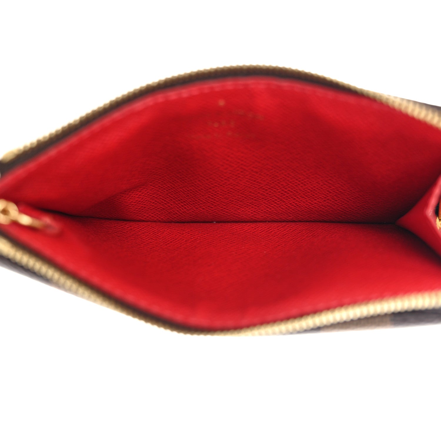 Louis Vuitton Damier Ebene Recto Verso Card Holder Red 5 of 10