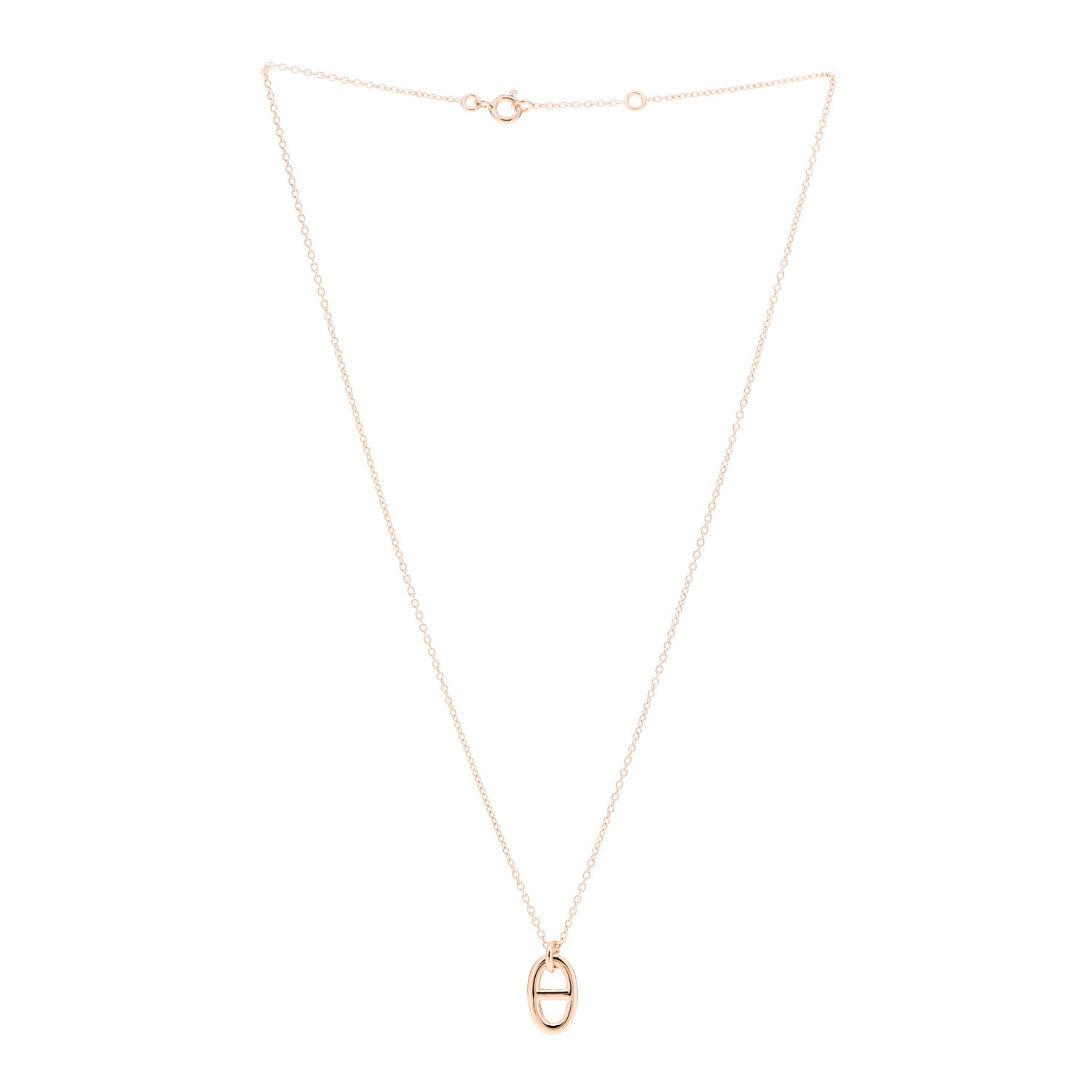 Hermes 18K Rose Gold PM Farandole Pendant Necklace 3 of 5