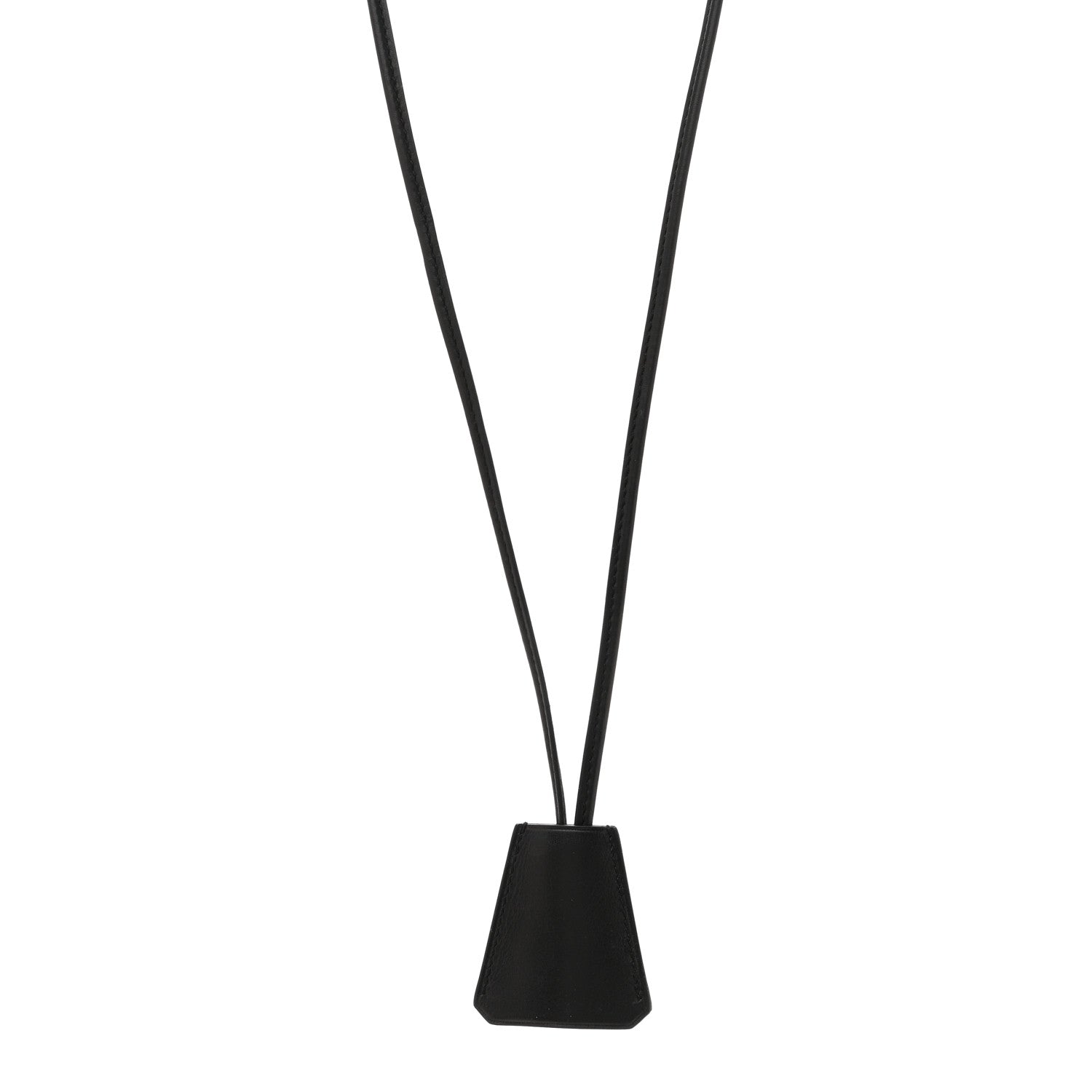 Hermes Swift Clochette Long Necklace Black 1 of 6
