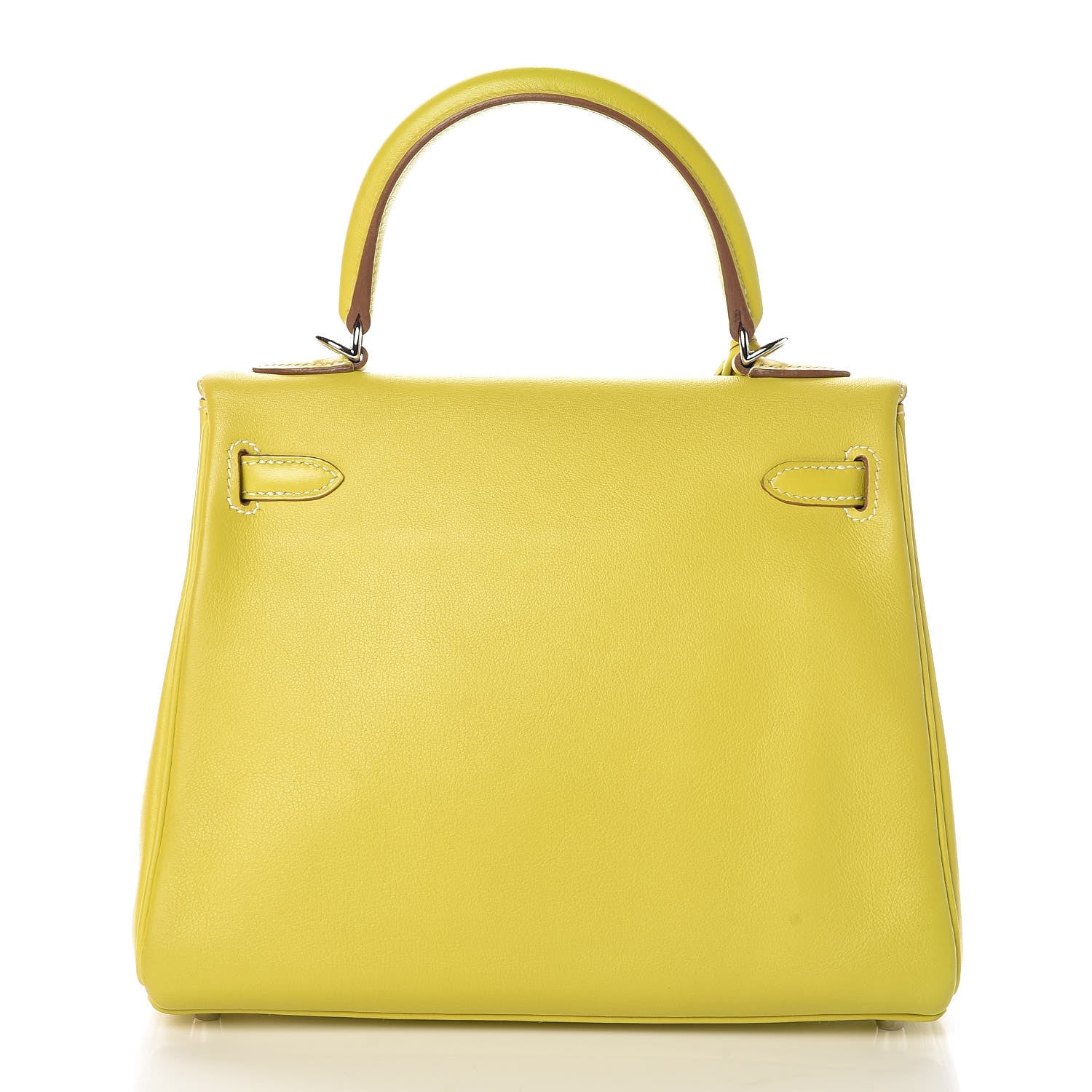 Hermes Swift Kelly Retourne 25 Lime 4 of 35